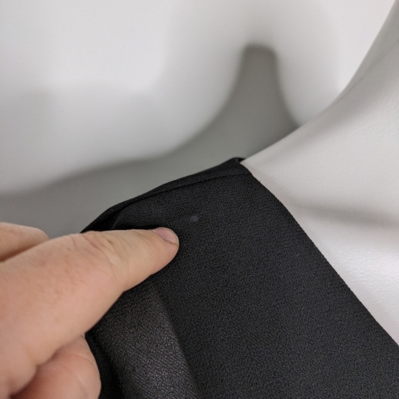 Vintage Patra black layered ruffle short sleeve dress 12 - Picture 5 of 9